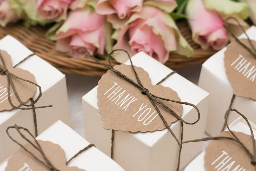 How do you say thank you for being in wedding party?