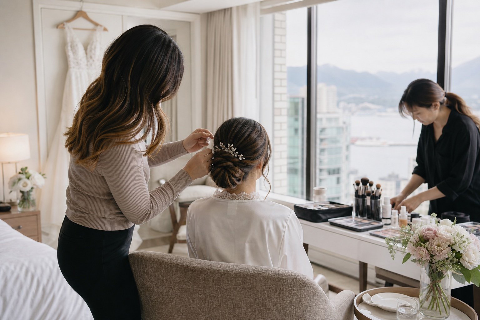 Cinderella Wedding Makeup and Hair