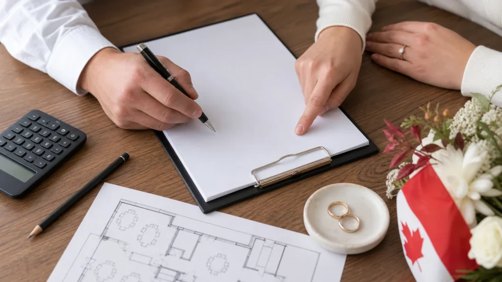 Wedding Venue Contract Checklist for Canadian Couples